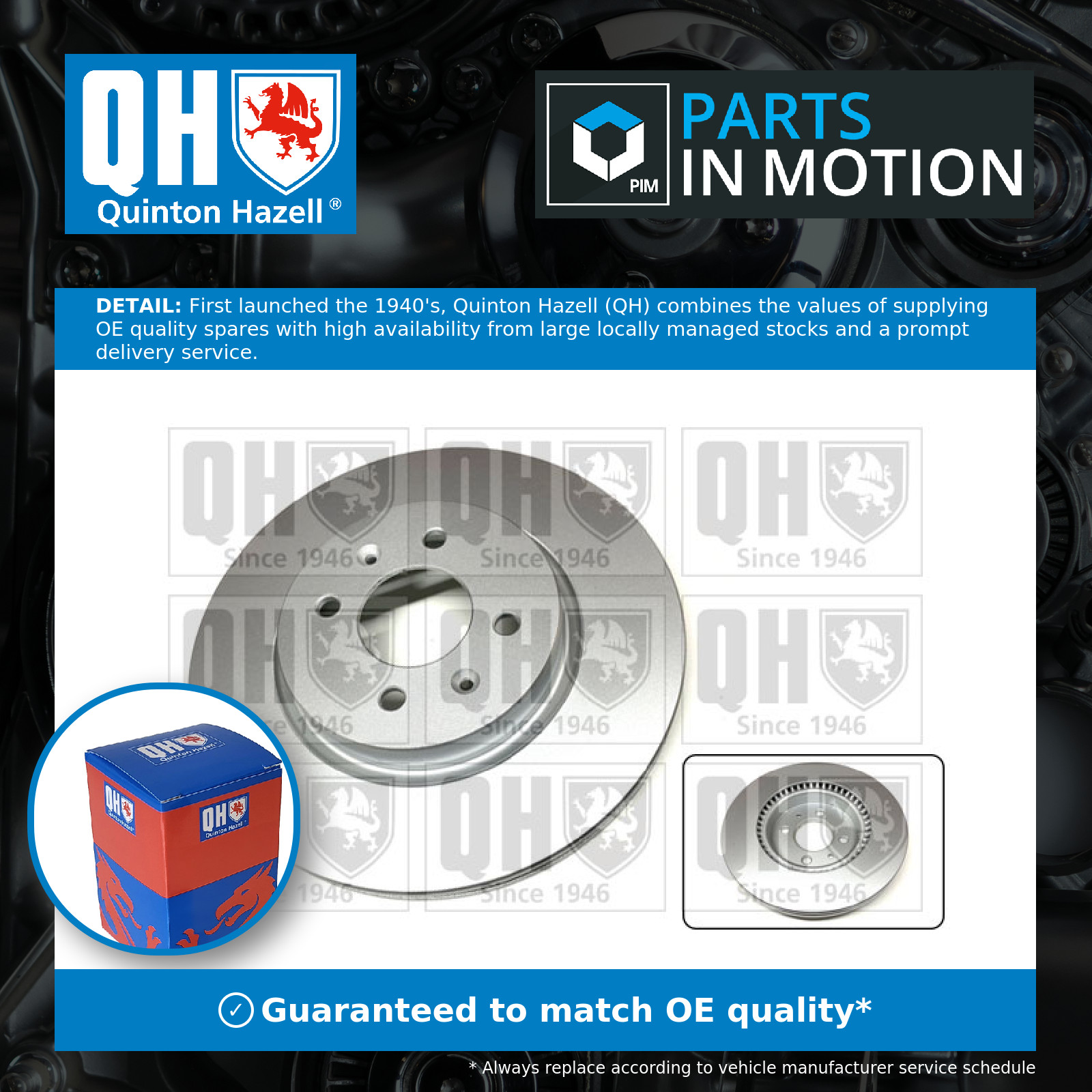 2x Brake Discs Pair Vented fits KIA RIO Mk3 1.25 Front 11 to 17 G4LA 280mm Set