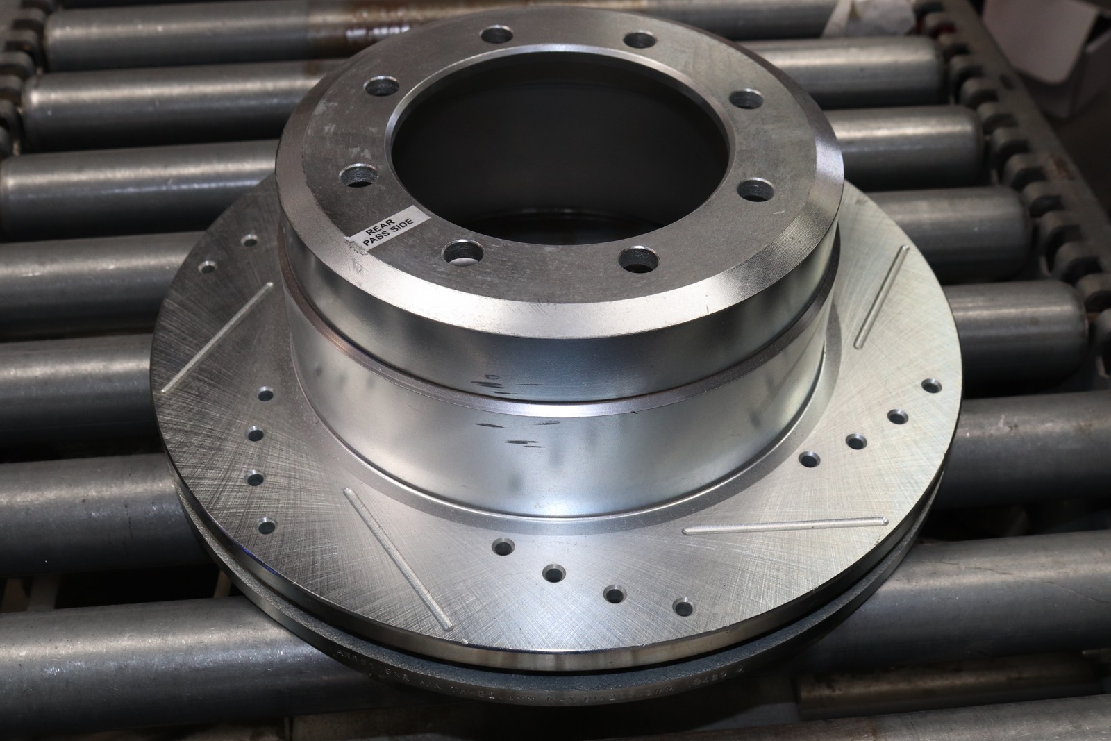Drilled And Slotted Brake Rotors 14 x 14 x 5.2 inches AR85118XR