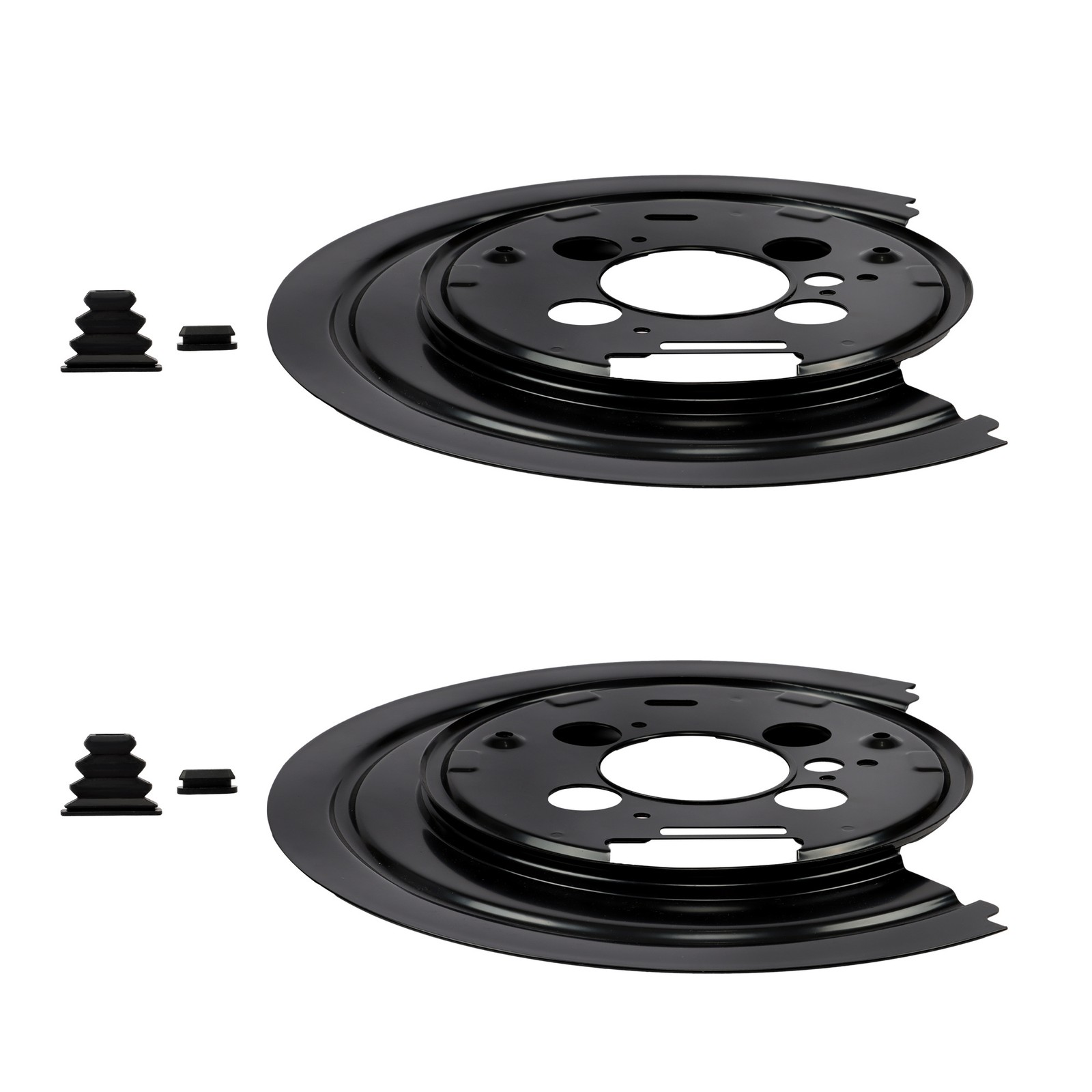 LABLT Rear Left & Right Brake Dust Shields 4779823AC For Ram 1500 2015-2019