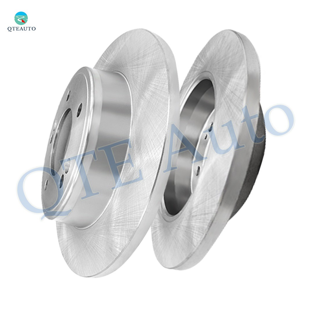 Rear 262mm Disc Brake Rotors For 2014-2020 Kia Soul