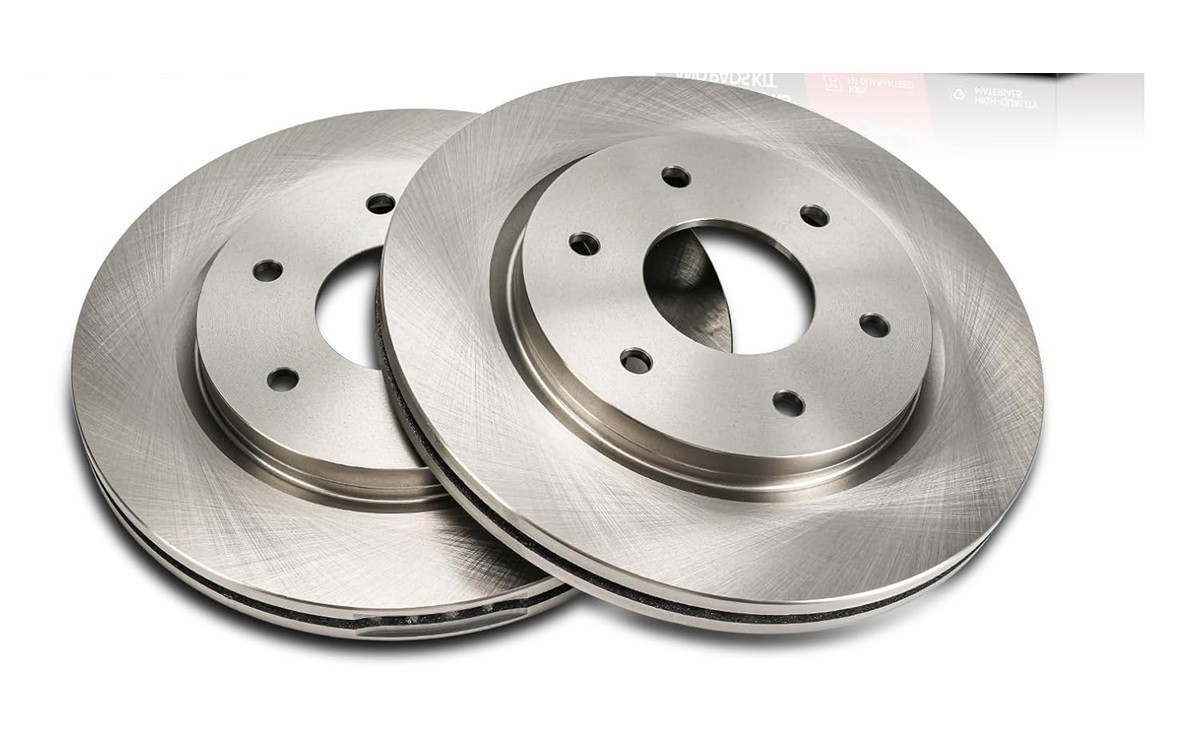 Front Brake Rotors Compatible with 2005-2007 Nissan Titan & Armada – G3000 Alloy