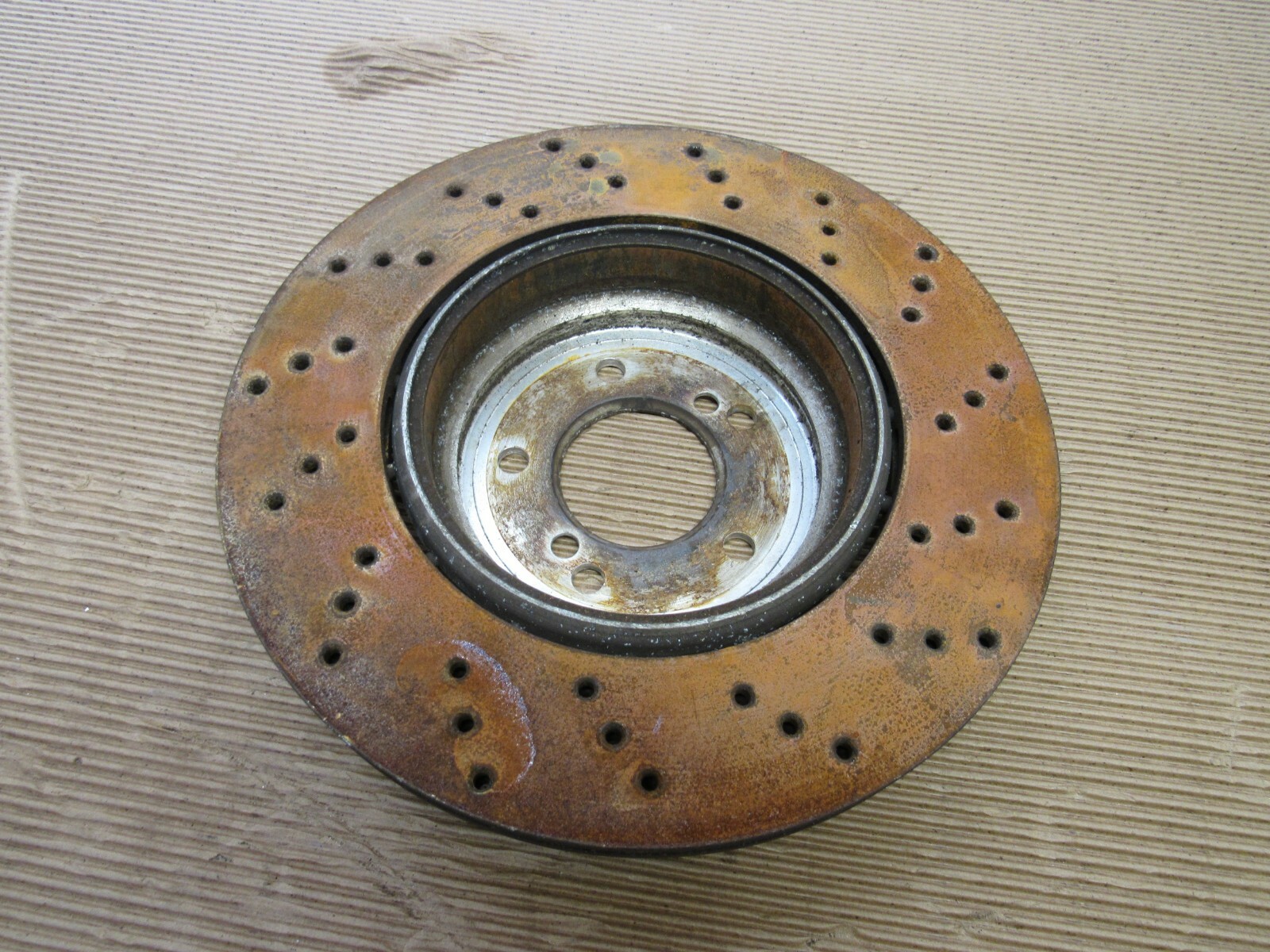 2008-2013 BMW E90 E92 E93 M3 S65 REAR LEFT SIDE BRAKE ROTOR 22.4 MM OEM 17822 B