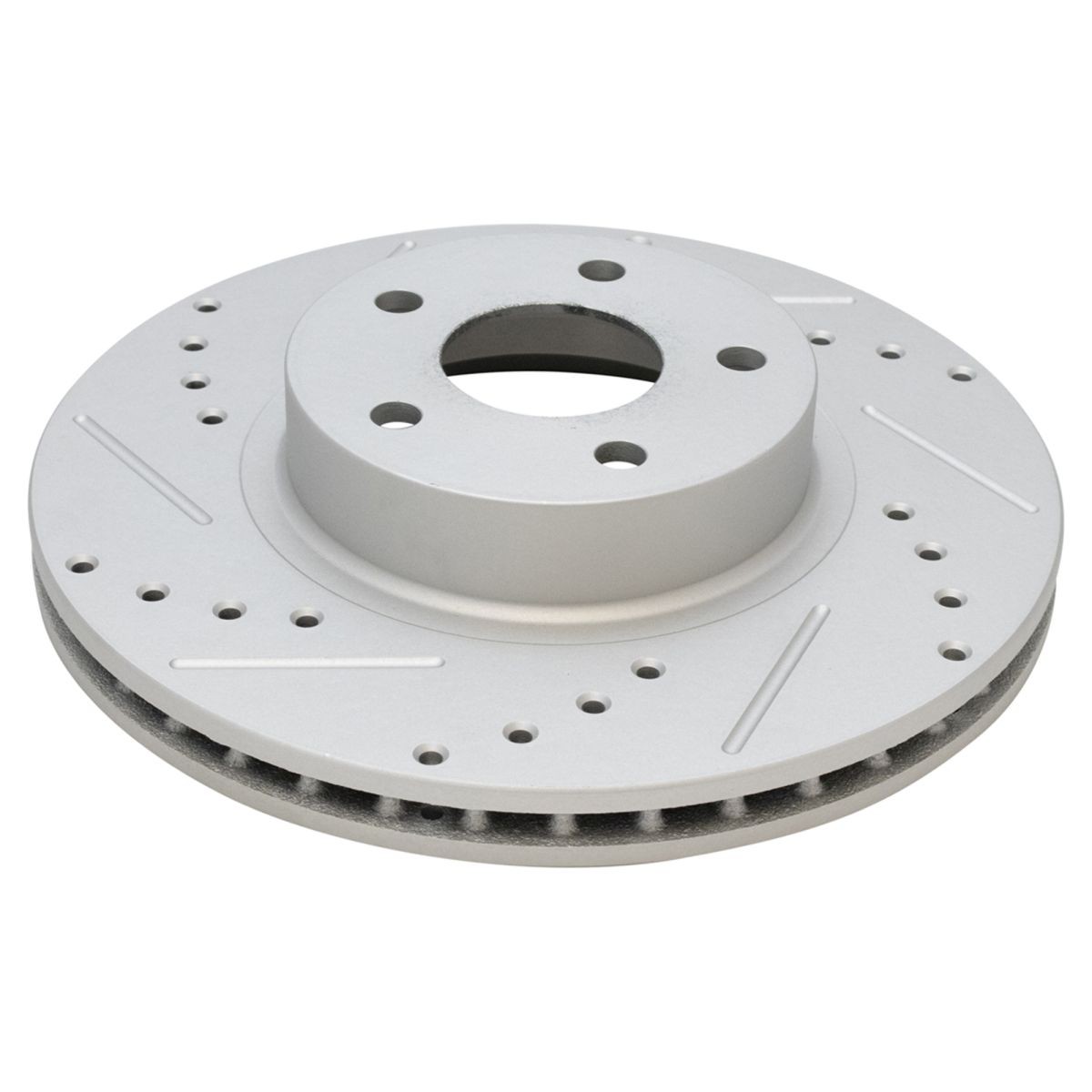 Front & Rear Performance Drilled Slotted Rotor & Ceramic Brake Pad Kit