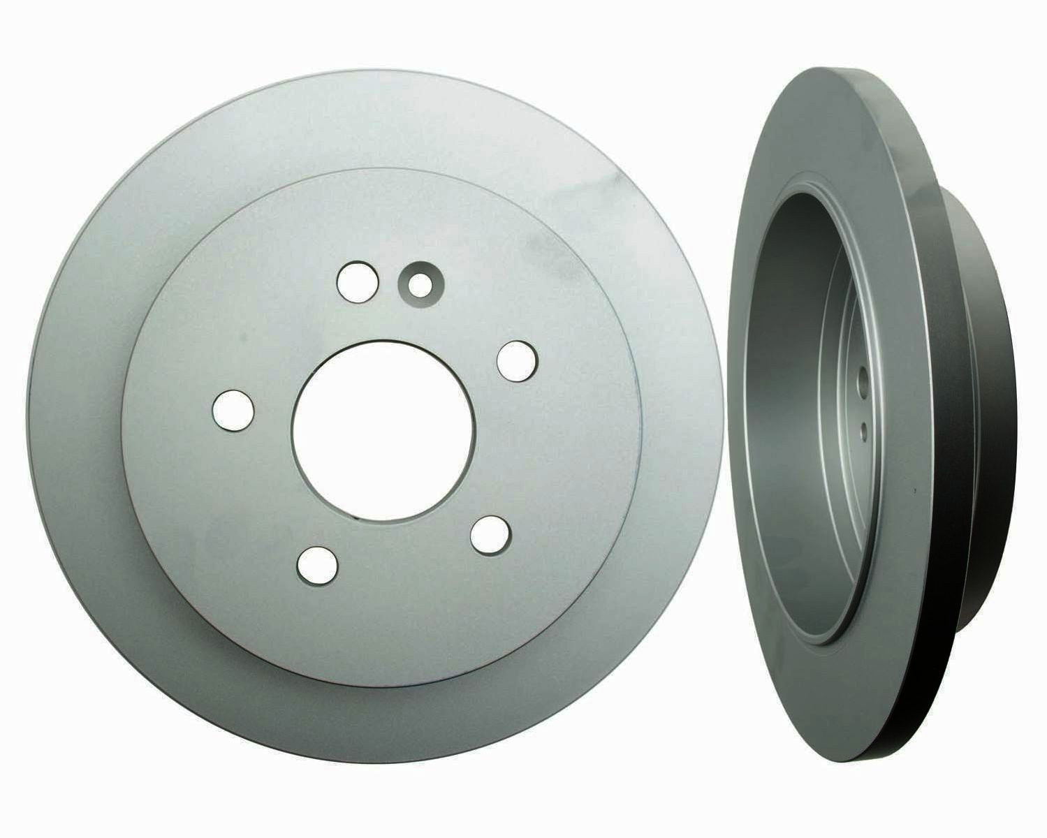 2x ATE REAR Brake Disc Rotor Kit For Mercedes (VERiFy YEAR) mL320 mL350 mL430