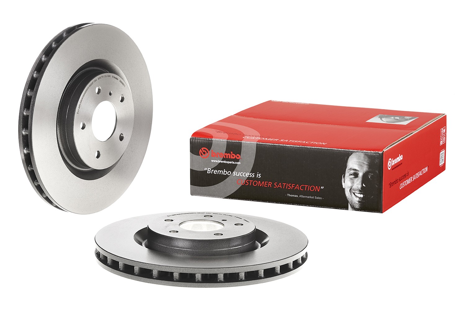 Brembo Front Left or Right 324mm Disc Brake Rotor for Infiniti G35 Nissan 350Z