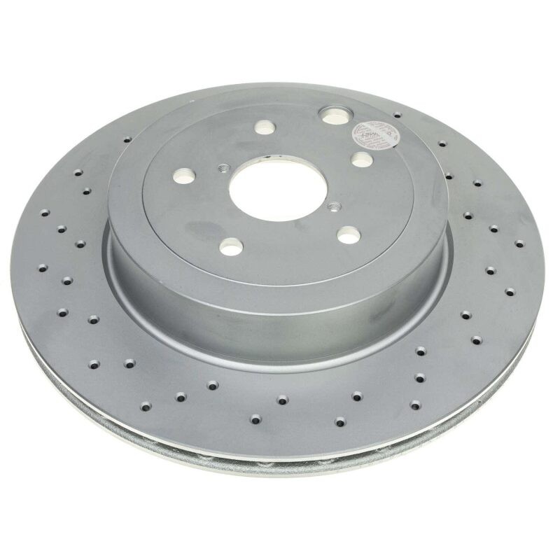 Power Stop Evolution Coated Rear Rotor for 2018-2021 Subaru WRX & STI
