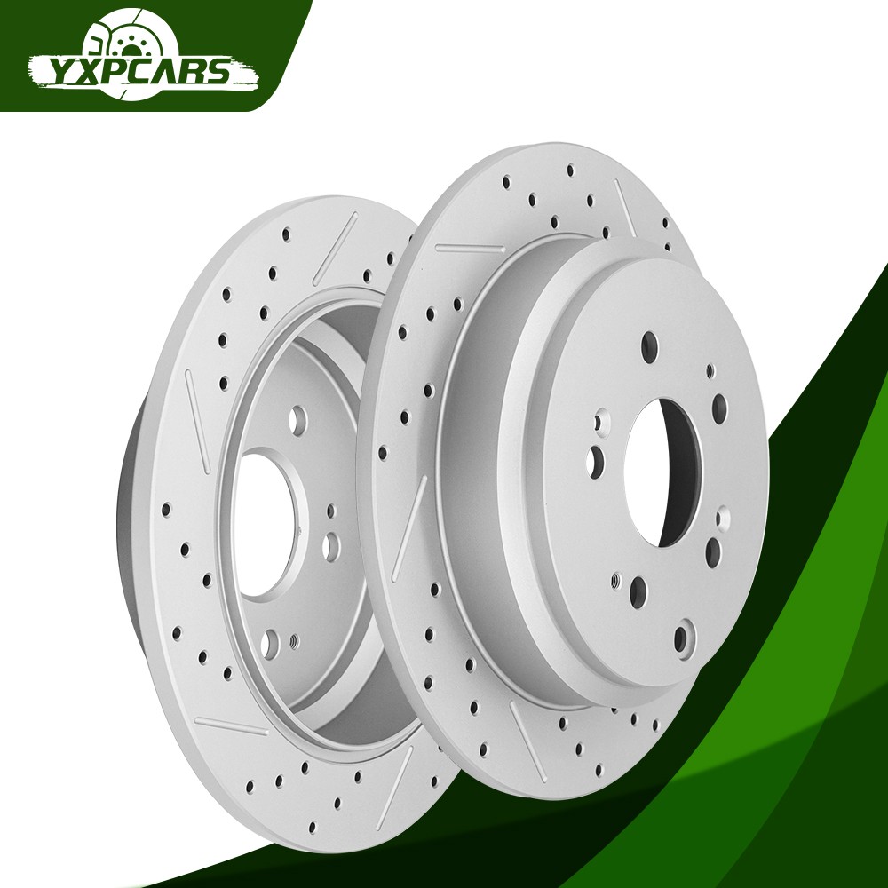 313mm Rear Disc Brake Rotors for 2005 2006 2007 2008 2009 2010 Honda Odyssey