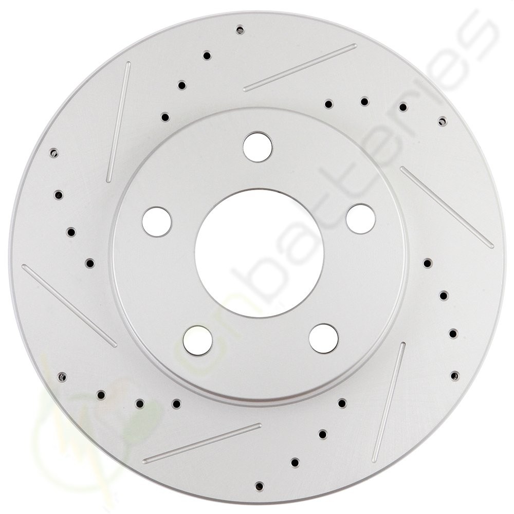 Front Brake Rotors And Ceramic Pads For Chevrolet Malibu Pontiac Grand Am 97-05
