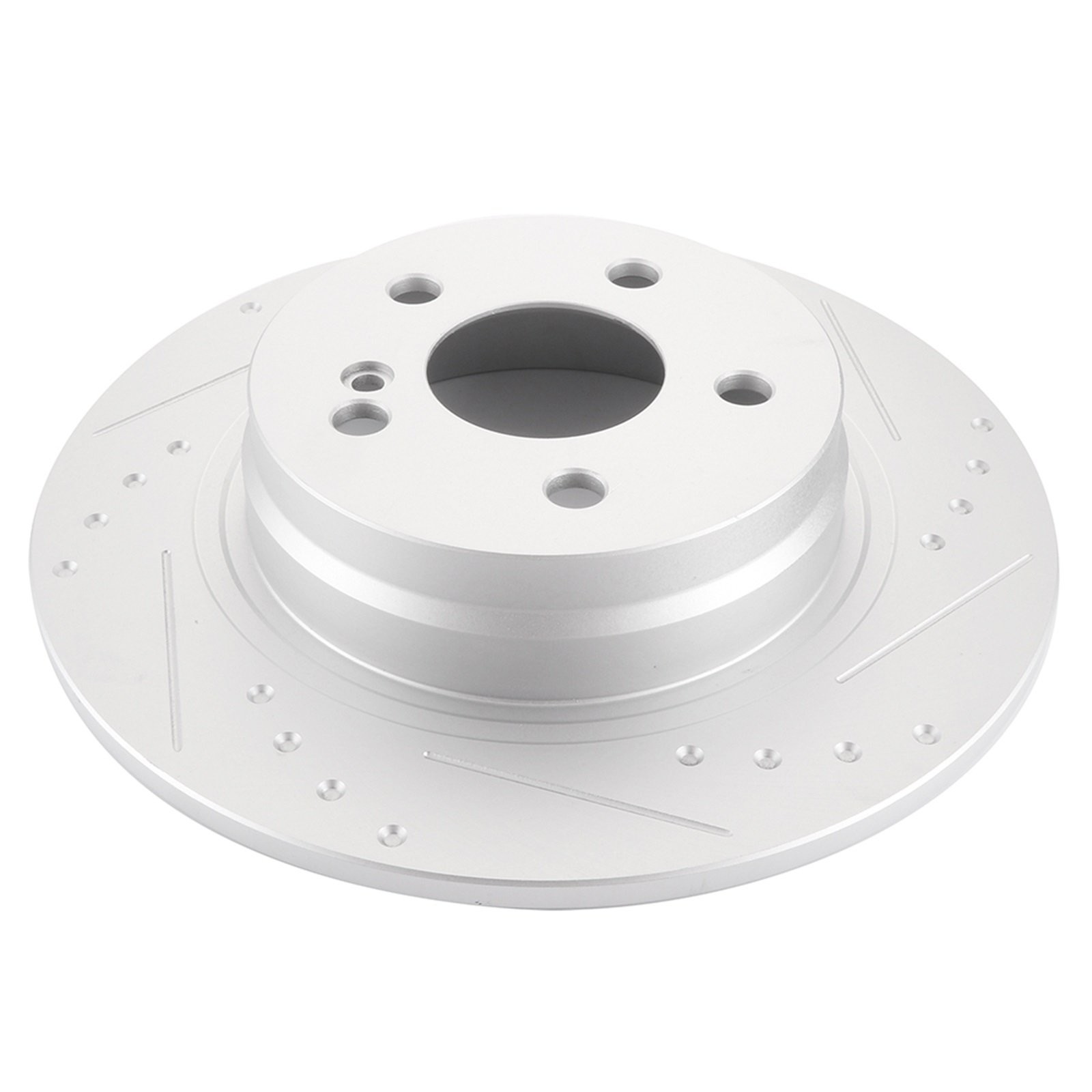 Front & Rear Ceramic Brake Pads And Rotors For Mercedes-Benz C250 C300