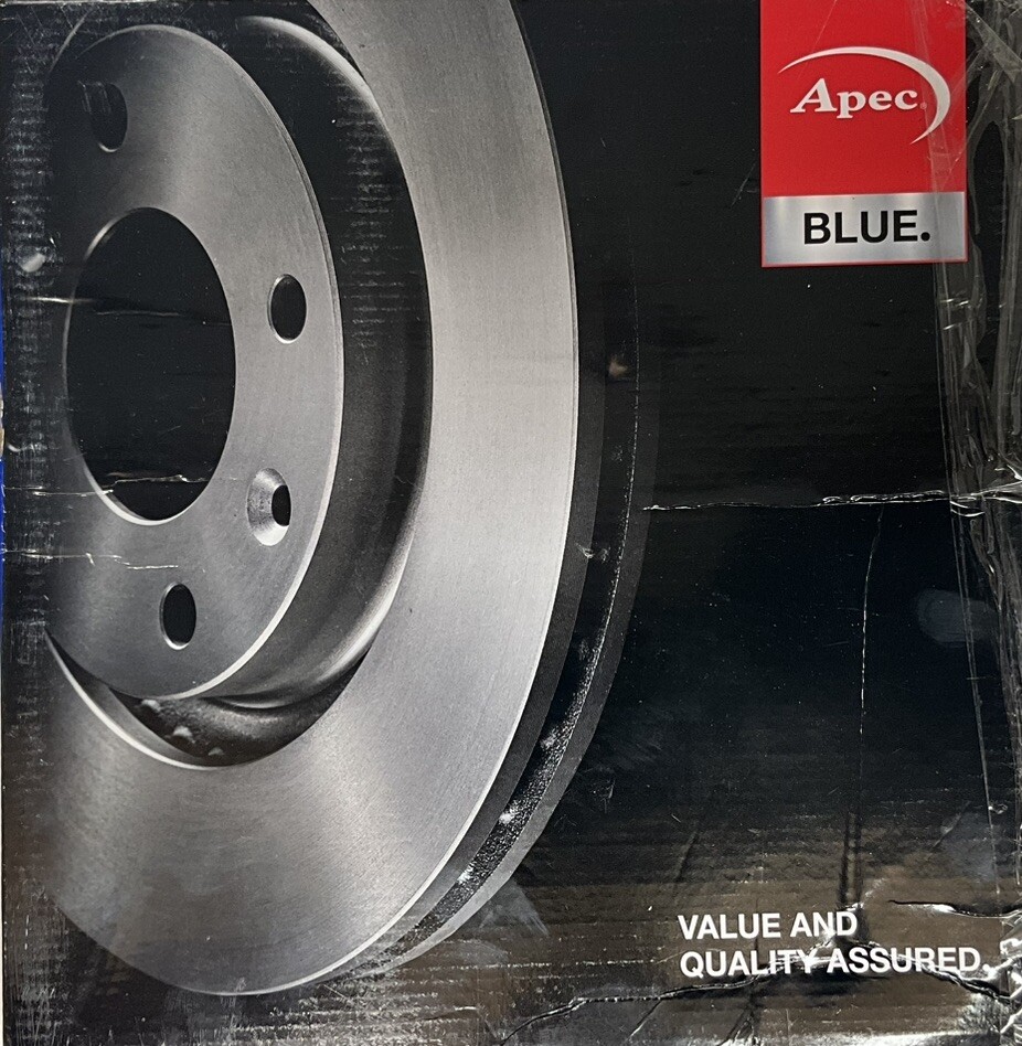 Brake Disc Solid Rear 292mm SDK6150 Apec Blue for Vauxhall