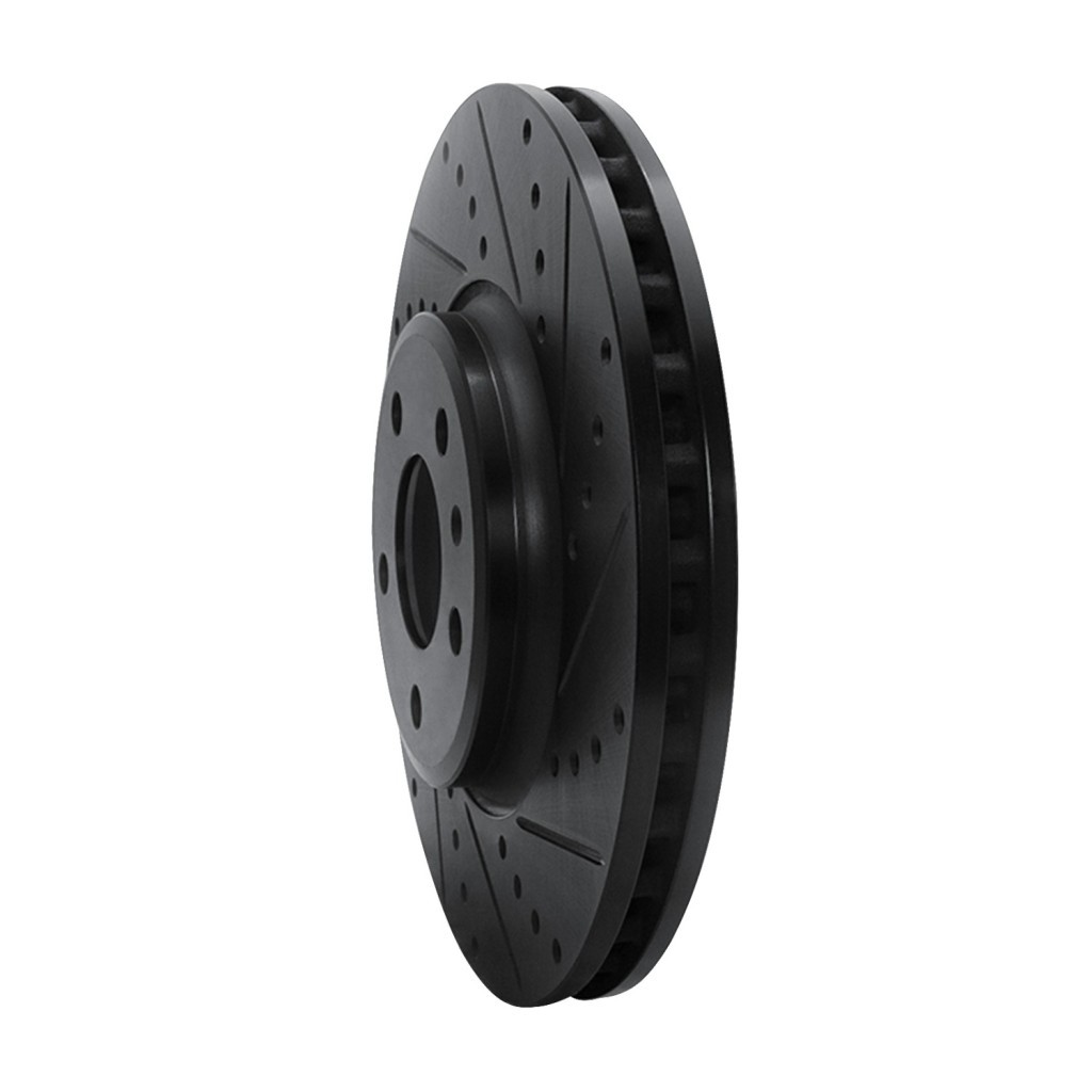 For Audi Q5 2009-2012 Brake Rotor Front, Passenger Side | Cast Iron | Vented