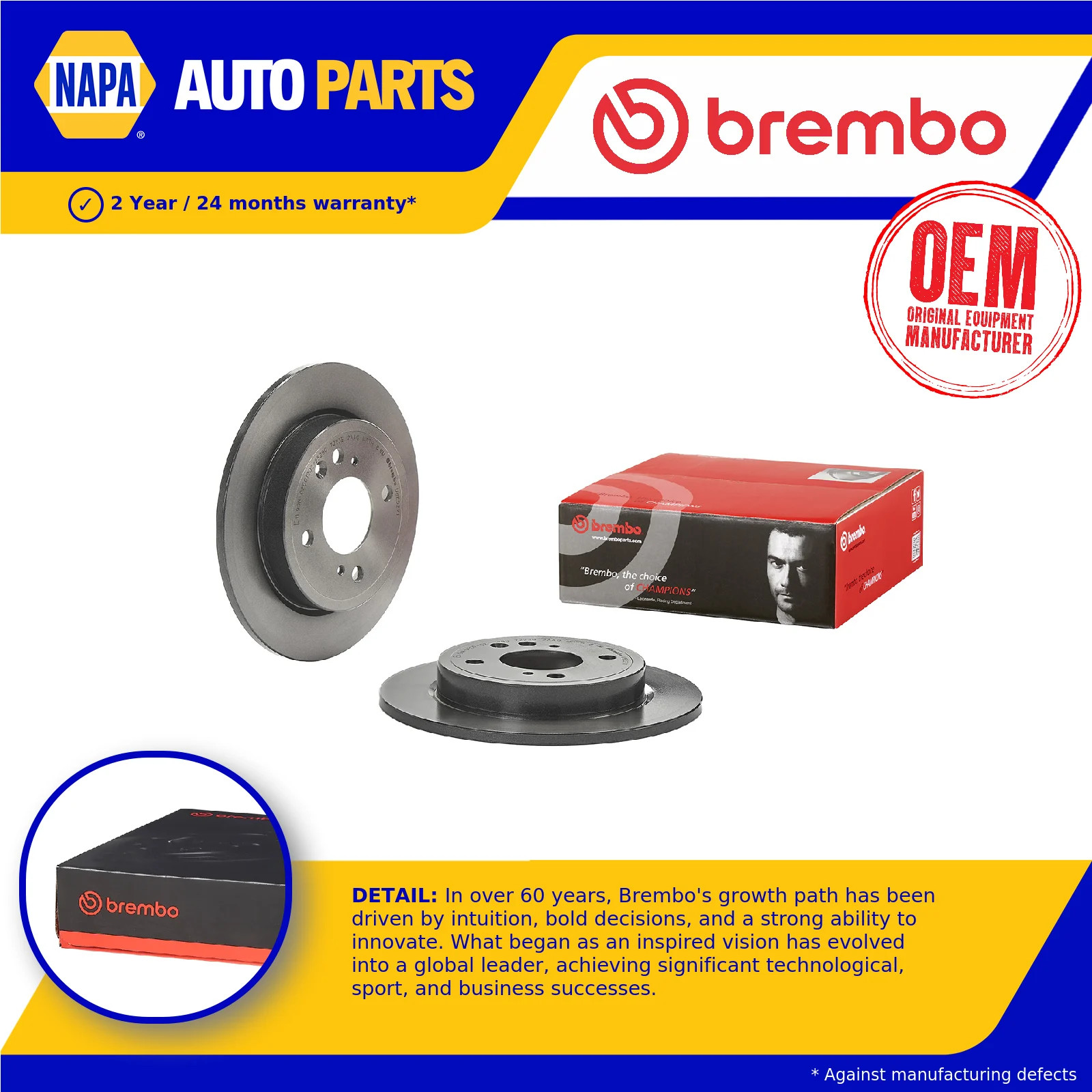 2x Brake Discs Pair Solid fits HONDA JAZZ Mk5 1.5 Rear 2020 on LEB8 239mm Set