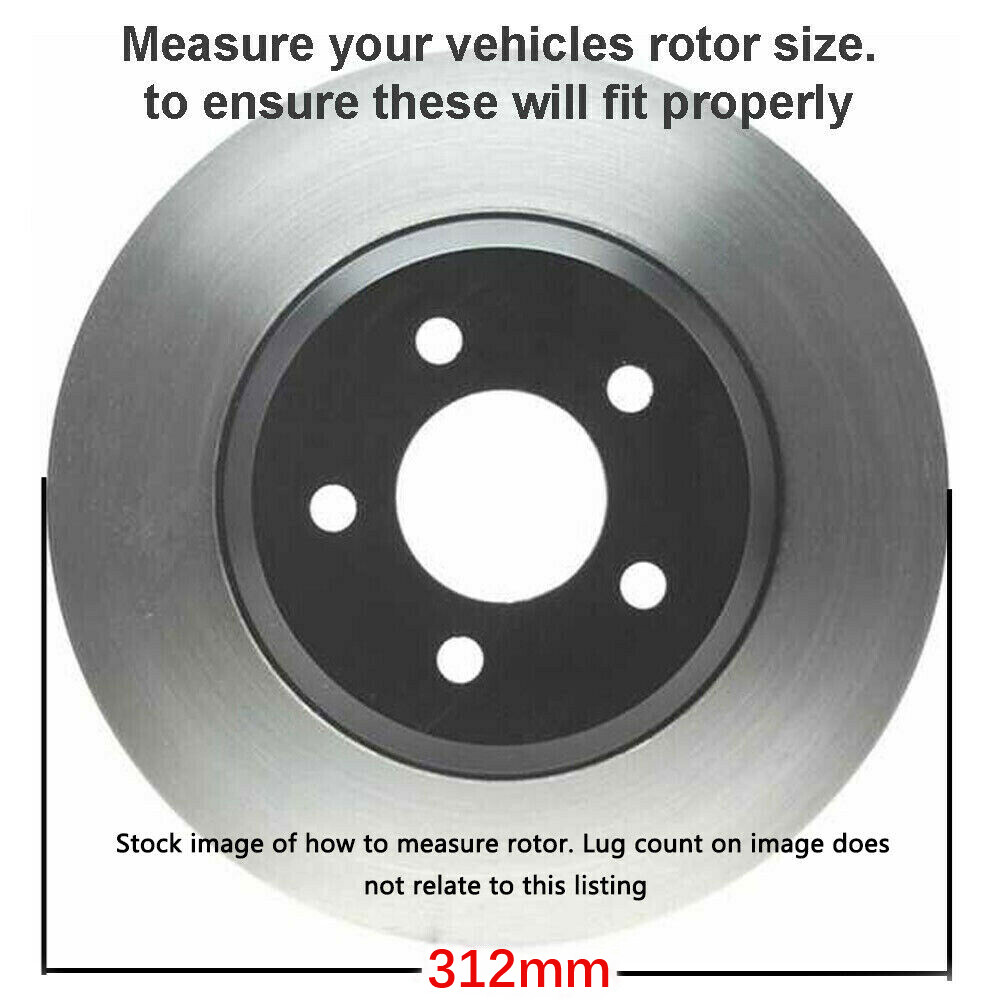 312mm Front Disc Brake Rotors for BMW 228i 320i xDrive 328 328i xDrive 428i X1