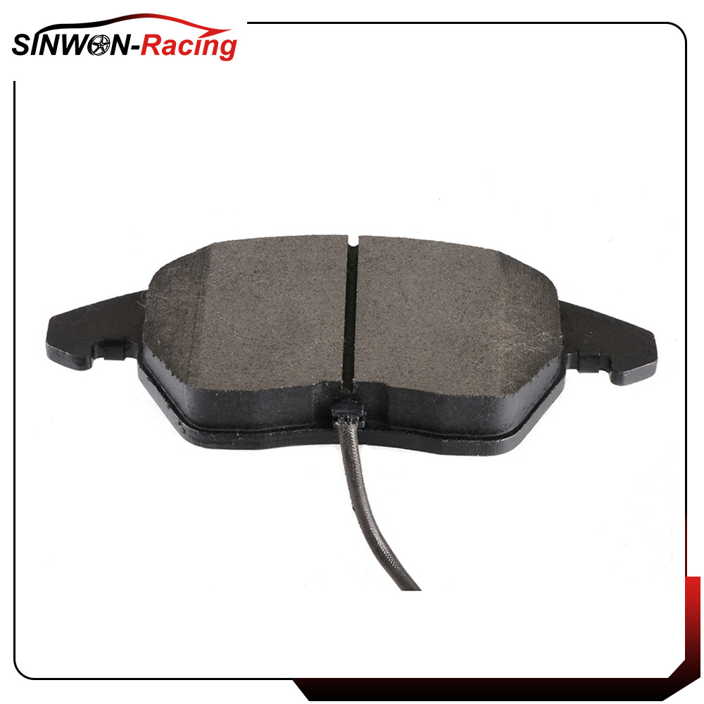 Front Rear Brake Discs Rotor Slot Ceramic Pads For Vw Golf 2010 – 2014 2.0L TDI