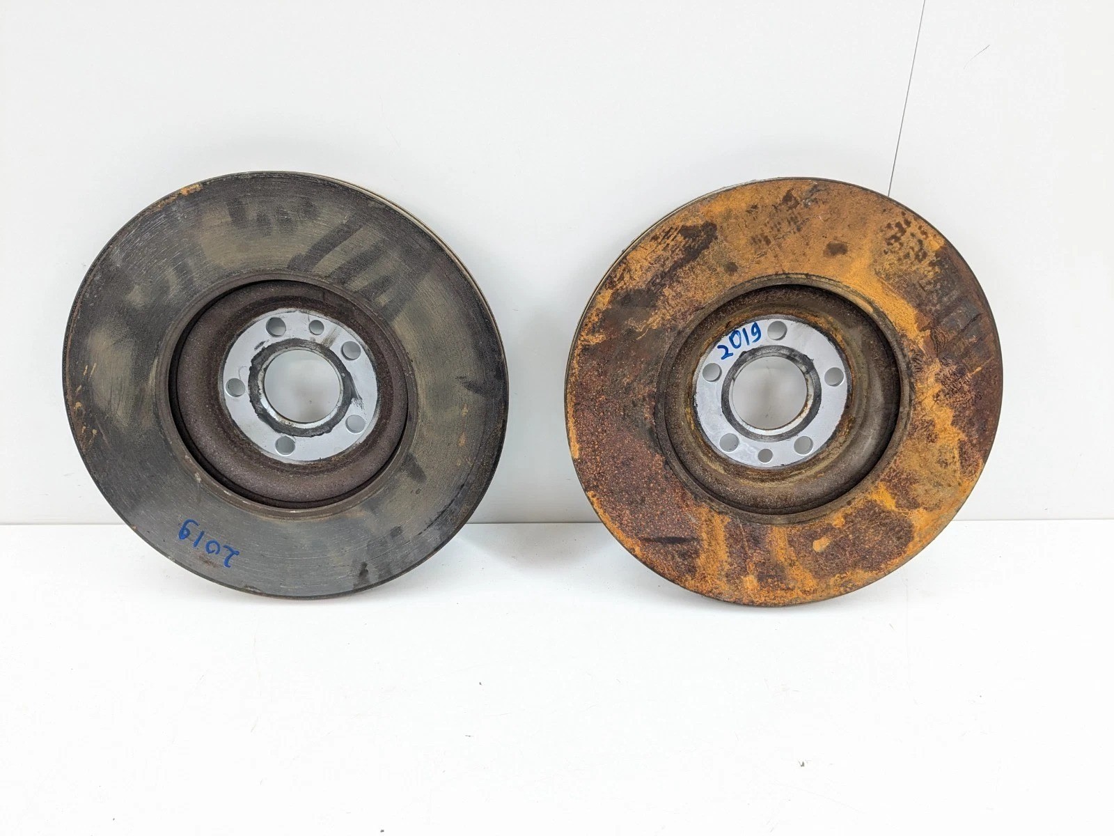 RANGE ROVER VELAR L560 BRAKE DISC REAR LEFT & RIGHT SIDE PAIR X2 2017