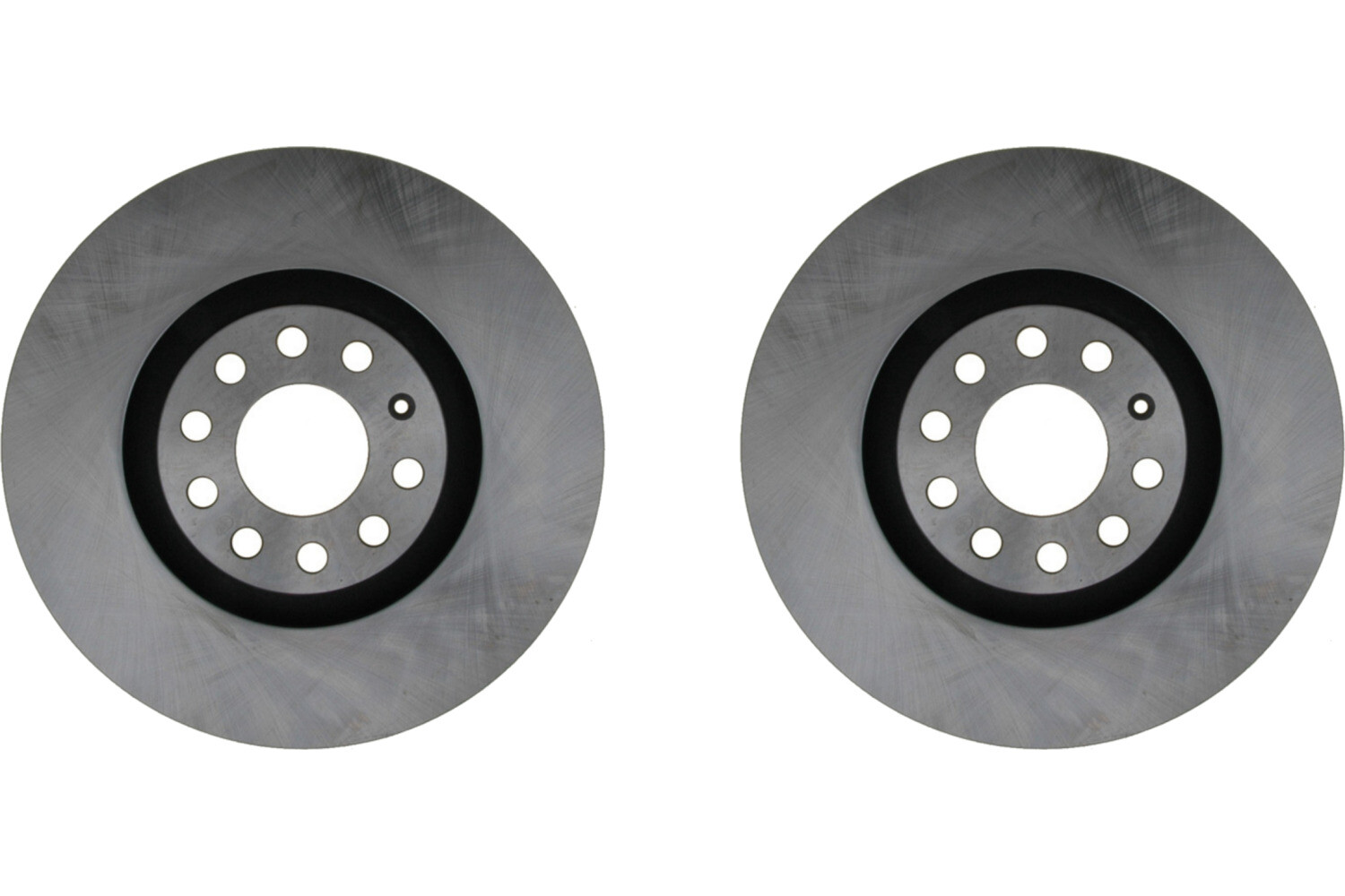 Front PAIR Raybestos Disc Brake Rotor for 2000-2009 Audi A4 Quattro (59439)
