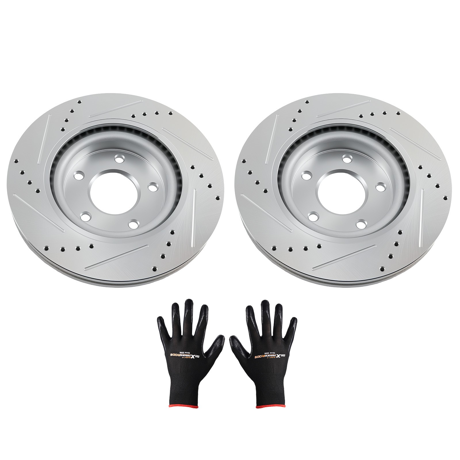 295.5 mm Front Drilled & Slotted Brake Rotor For Nissan Altima 2007-25 S-31464