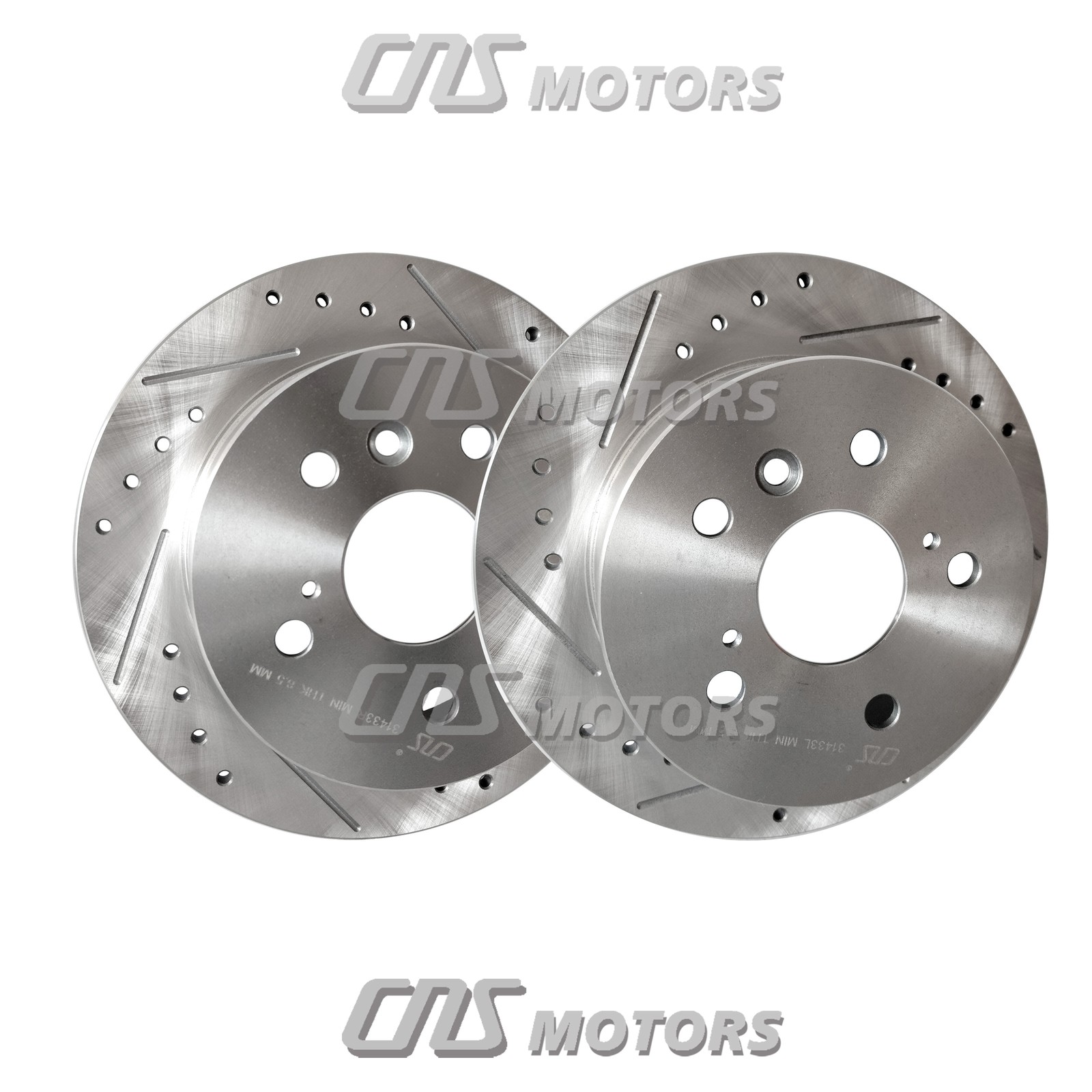 Rotor de freno delantero perforado para Infiniti M45 M56 Q40 Q70 Q70L QX50 QX70