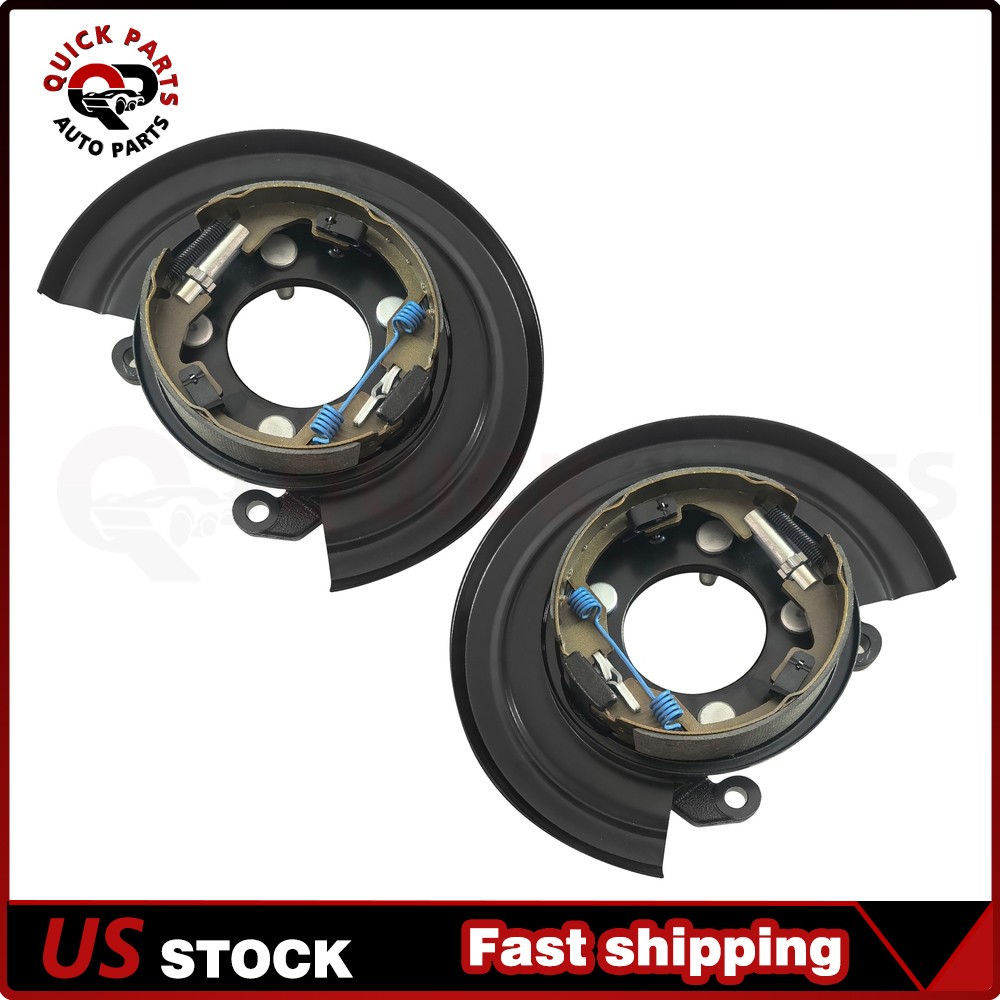 Rear Left & Right Loaded Brake Backing Plate For Ford F-Series 2005-2012 926-272