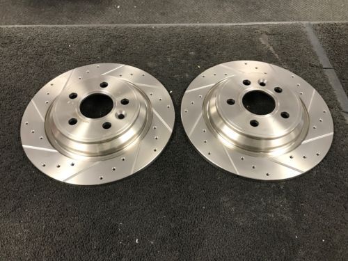 MINI COOPER S CLUBMAN 1.6 R55 R56 R57 R58 R59 DRILLED GROOVED FRONT DISCS ONLY