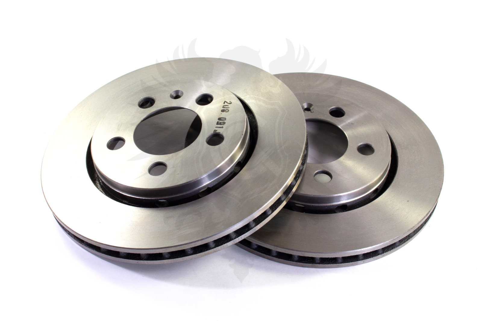 New VW Mk4 5×100 GTI GLI Audi TT 256×22 Rear Brake Rotors Set Rotor Pair