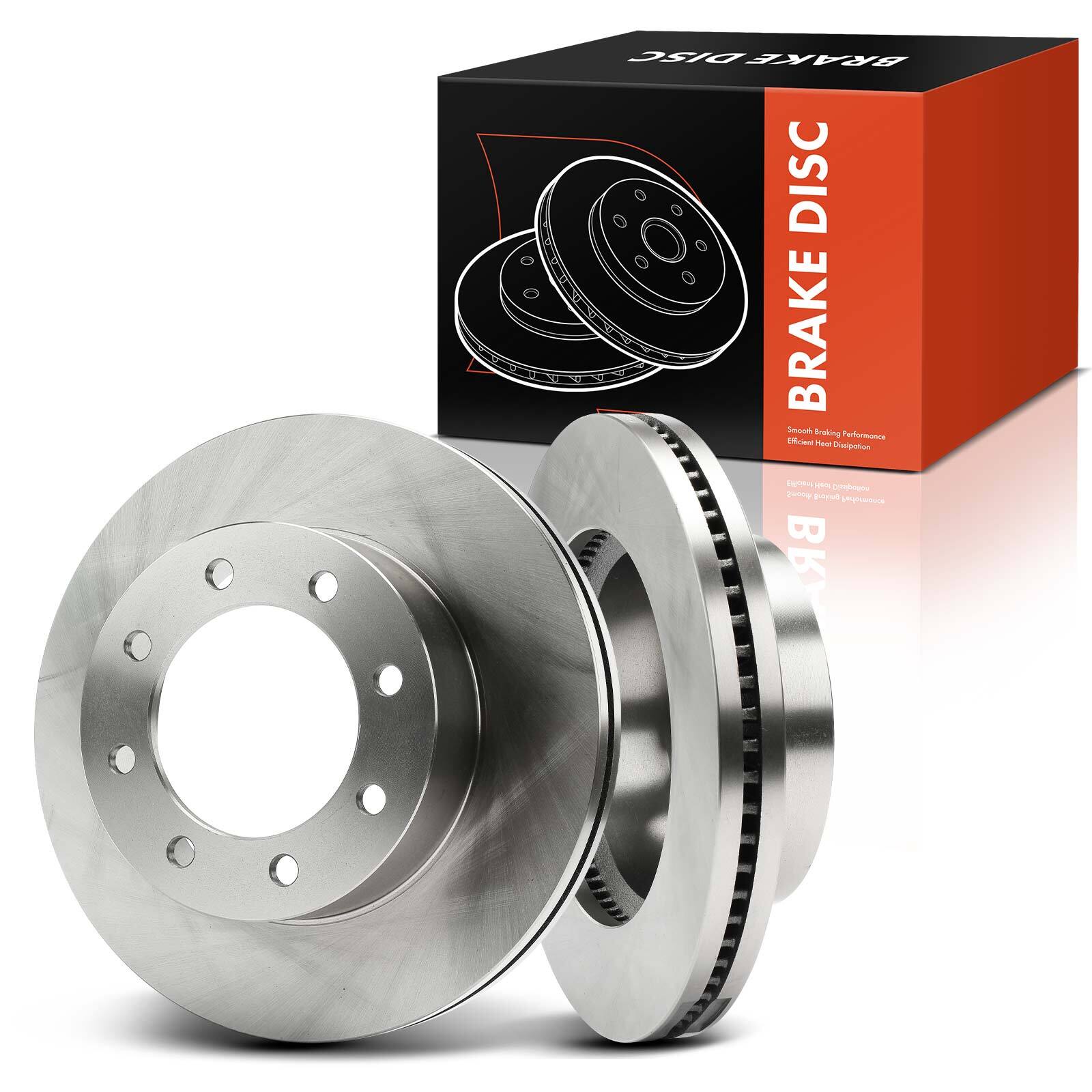 2x Front Disc Brake Rotors for Ford F-250/F-350 /F-450 Super Duty 2013-2016 4WD