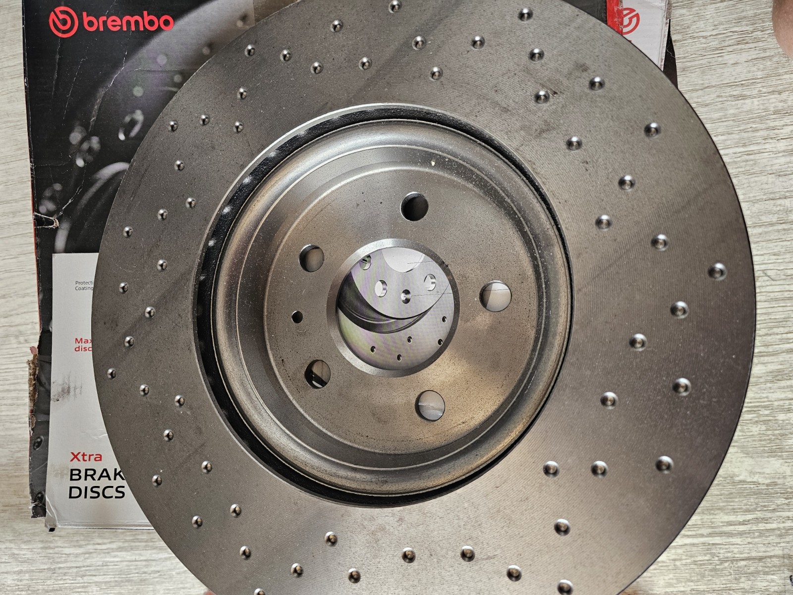 2XNEW BREMBO XTRA AUDI A3 A5 314MM DRILLED STILE BRAKE DISK 8K0615301 8W0615301T