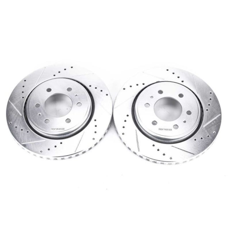 Power Stop Fits 07-19 Ford Expedition Front Evolution Drilled & Slotted
