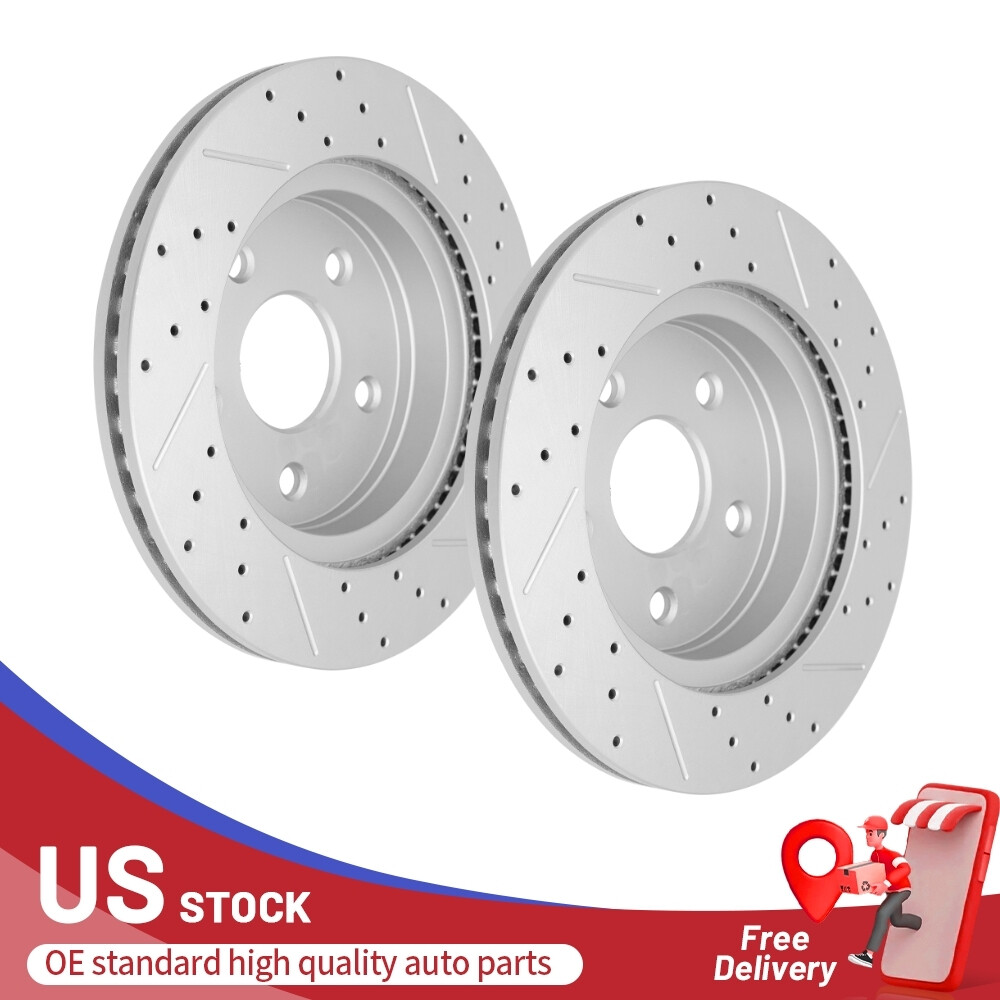 336mm Front Disc Brake Rotors for Dodge Durango Ram 1500 Chrysler Aspen