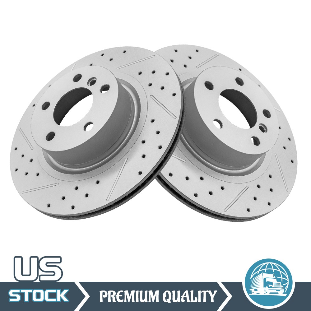 12.99 inch (330mm) Rear Vented Disc Brake Rotors for 2011-2016 2017 BMW X3 X4