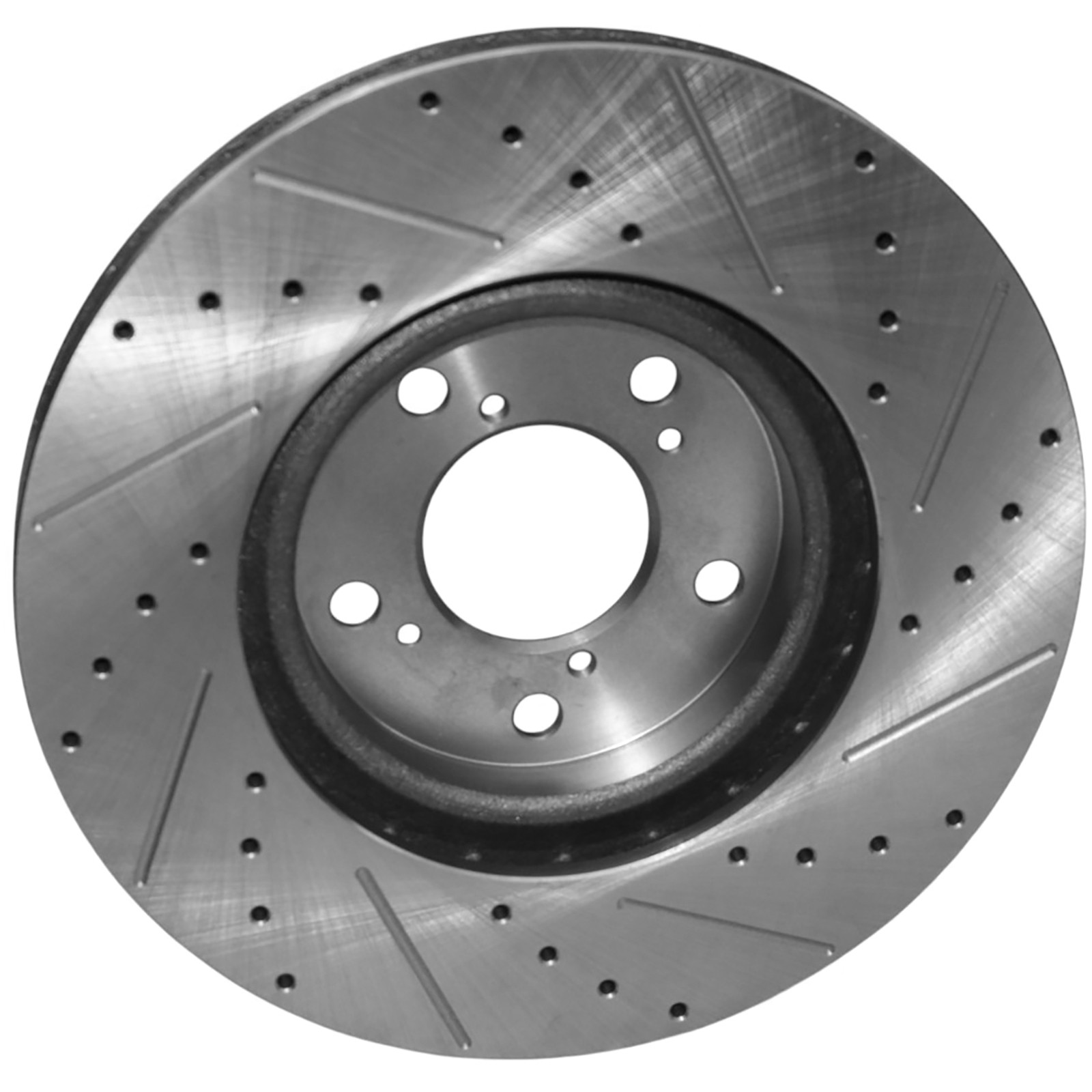 2pcs Front Drilled & Slotted Disc Brake Rotors for 2006-2014 Honda Ridgeline