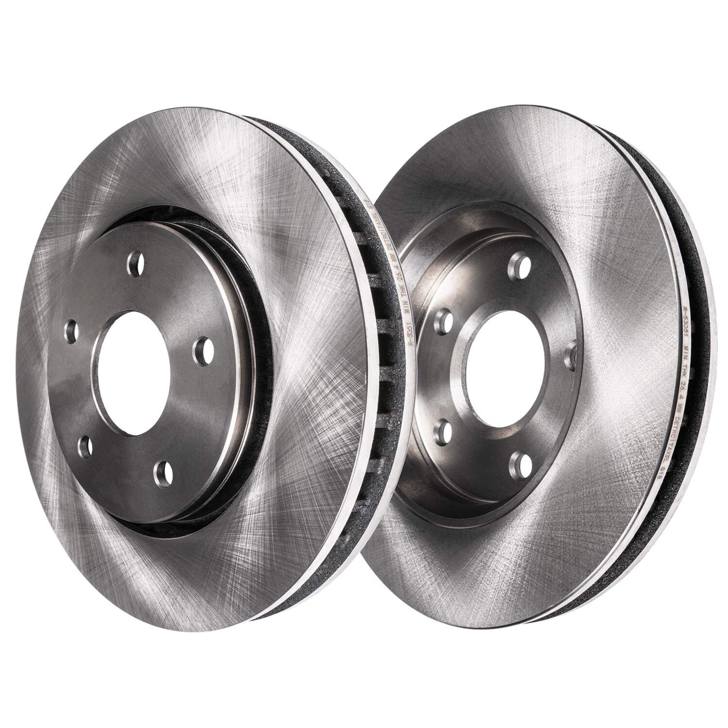 Front Disc Rotors Brake Pads Rear Drums Shoes Kit for 2012 – 2015 Honda Civic
