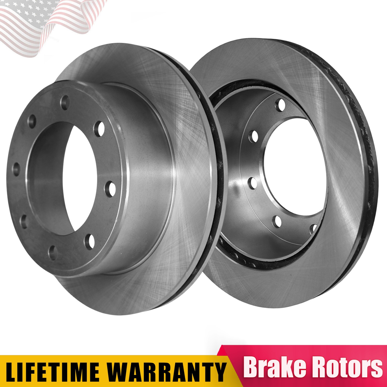 326mm Rear Disc Brake Rotors for Ford F-250 F-350 Super Duty 1999-2004 Excursion