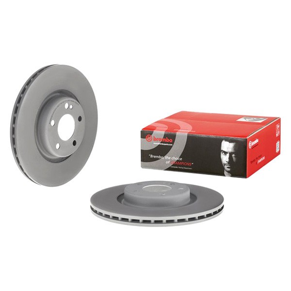 For Mercedes-Benz C43 AMG 17-22 PRIME Co-Cast Plain Vented Rear Brake Rotor
