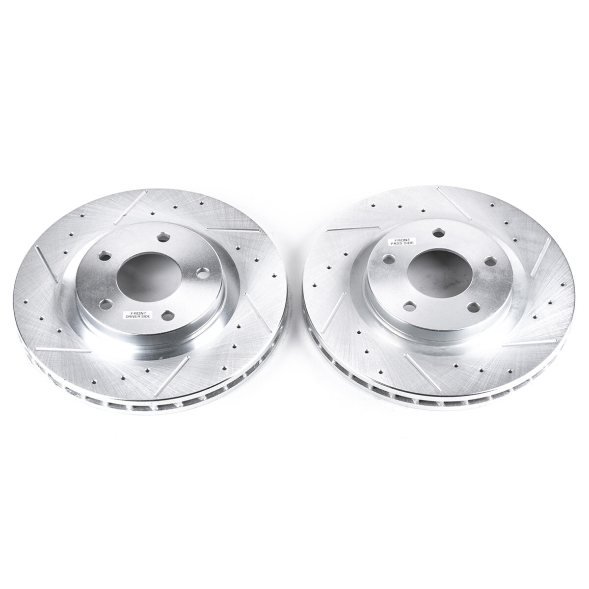 AR8369XPR Powerstop 2-Wheel Set Brake Discs Front Sedan for Mitsubishi Outlander