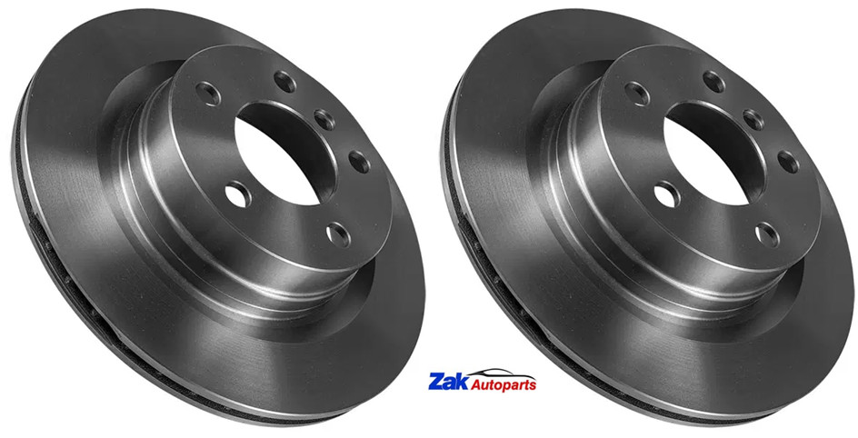 FOR BMW 3 SERIES 320 2 2011 SALOON REAR BRAKE DISCS SET NEW