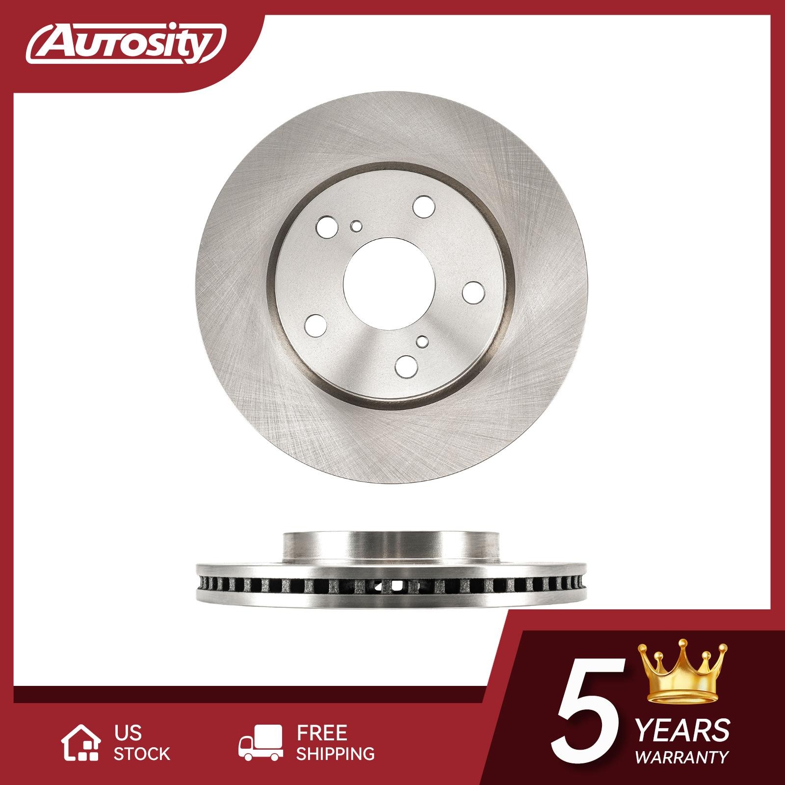 Front Brake Rotors Fit For 2015-2017 Toyota RAV4 2018 RAV4 2009-2012 RAV4 2.5L
