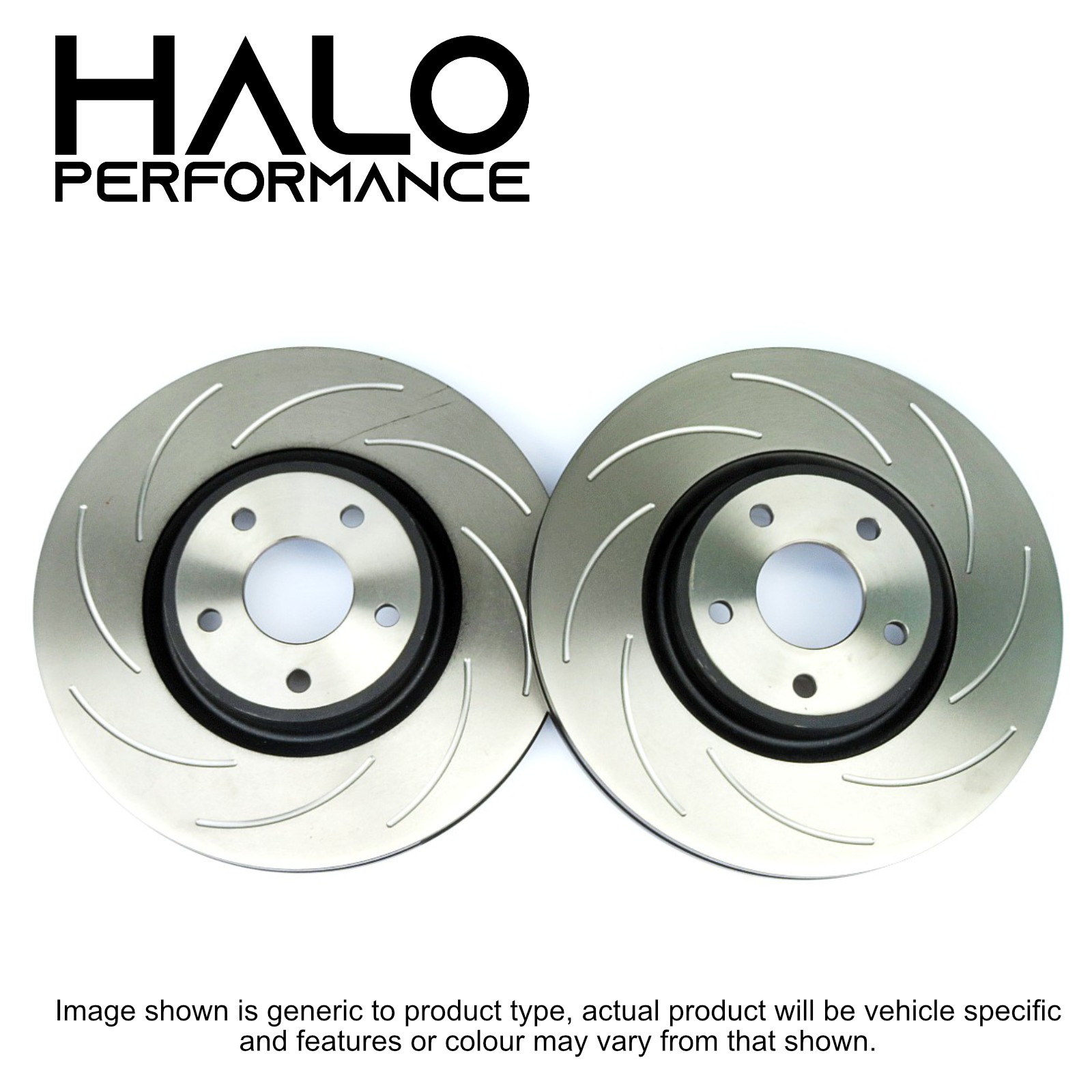 Astra VXR Rear Grooved Brake Discs HALO Grooved