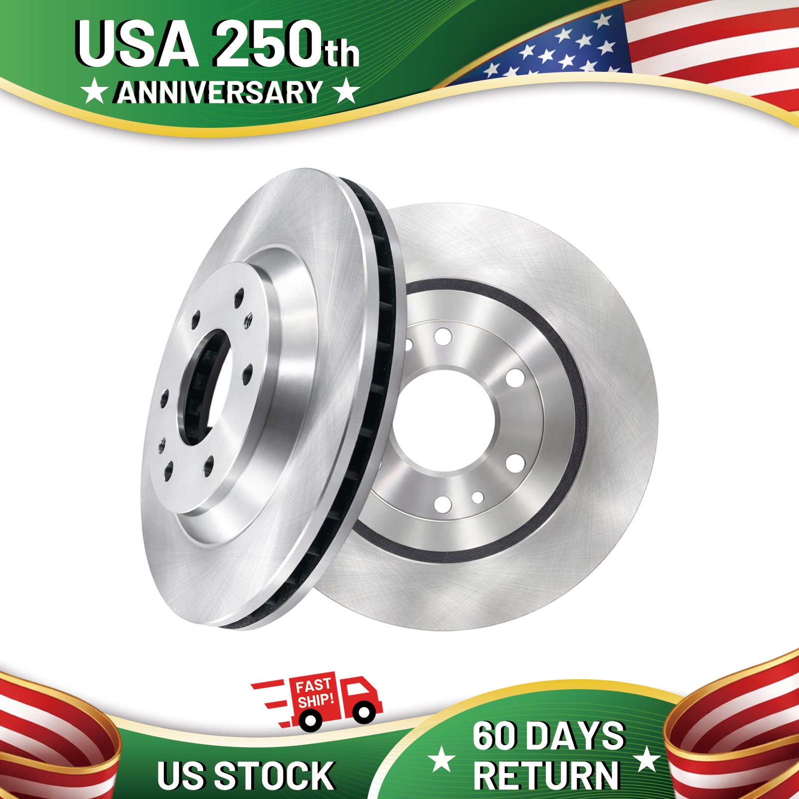 12.01″ 305mm Front Brake Rotors for Rainier Trailblazer Envoy Ascender Bravada