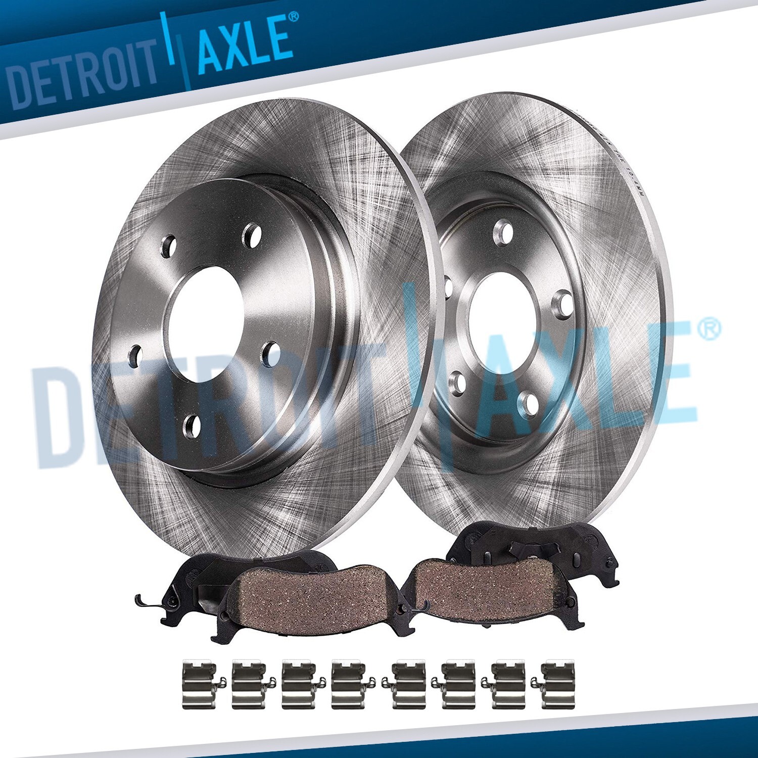 12.60 inch (320mm) Rear Brake Rotors Brake Pads for 2020 2021 2022 2023 Explorer