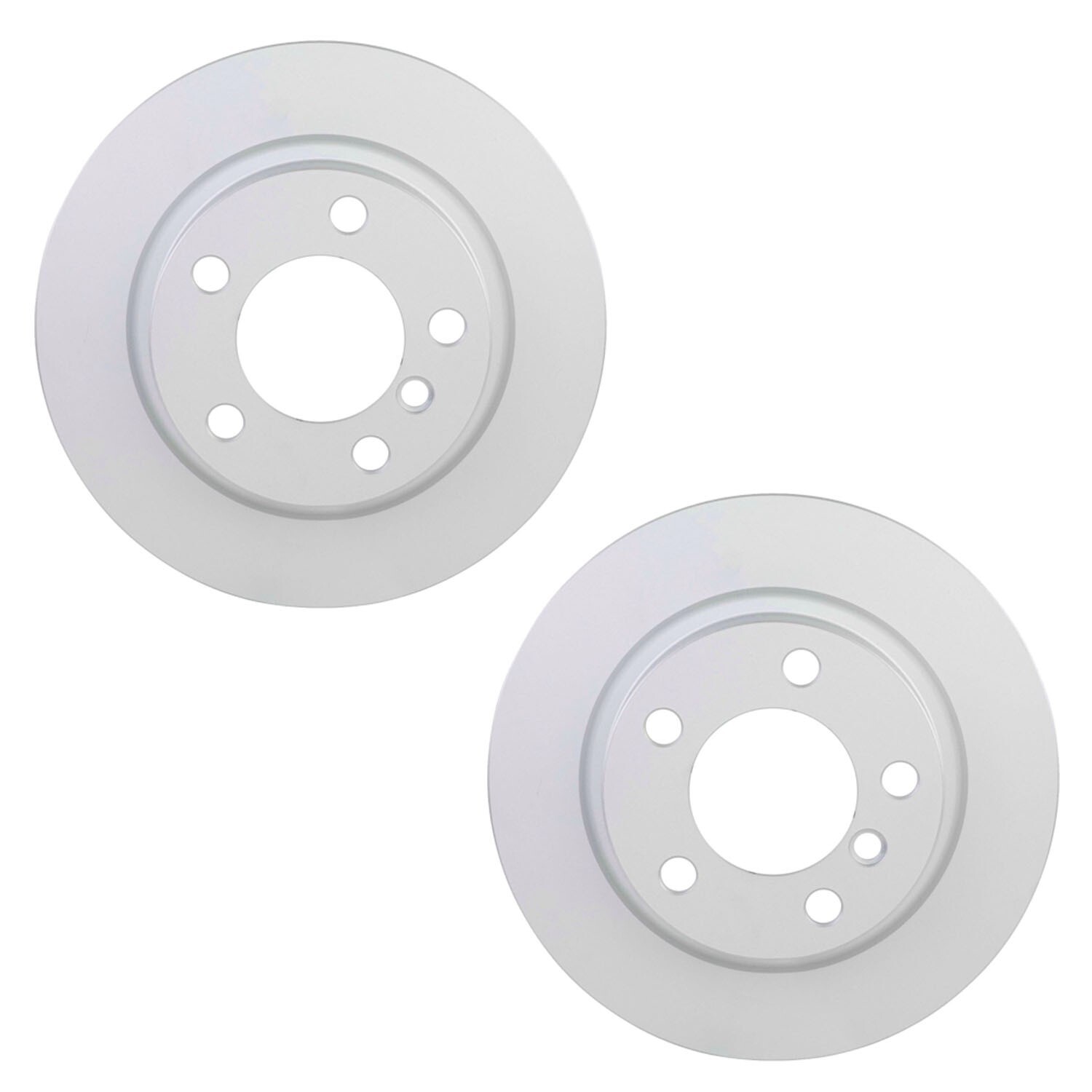 Pagid Pair Set of 2 Rear Coated 280mm Solid Brake Disc Rotors For Mini R60 R61