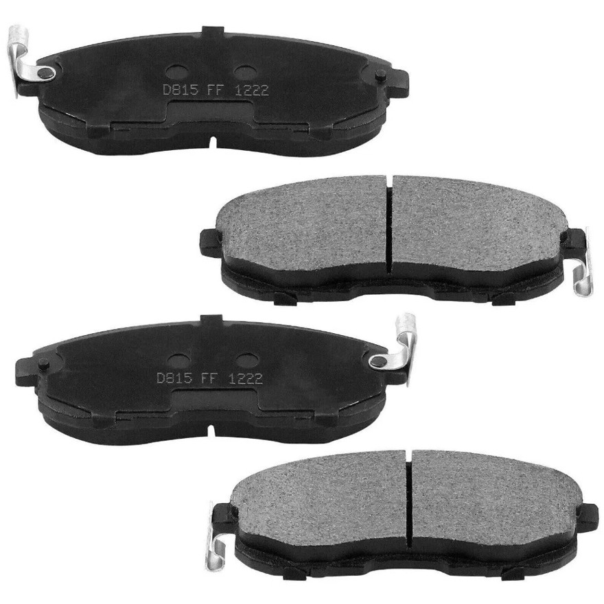 320mm Front Rear Disc Rotors & Ceramic Pads for 300 Charger Challenger Magnum