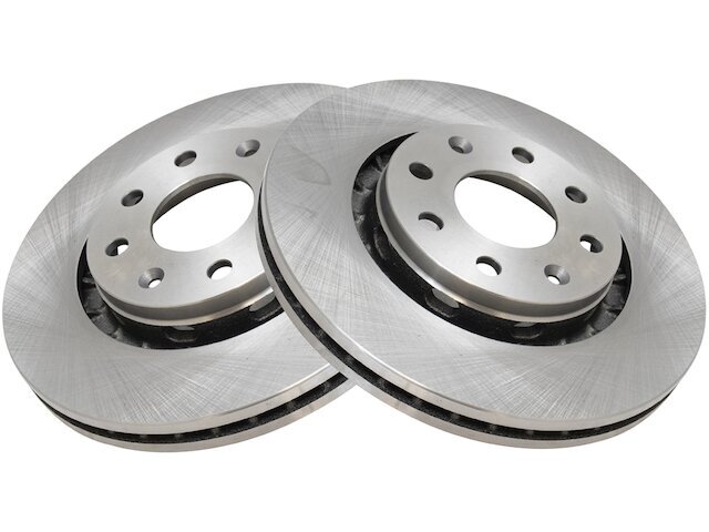 TRQ 94GJ17R Front Brake Rotor Set Fits 2004-2011 Chevy Aveo
