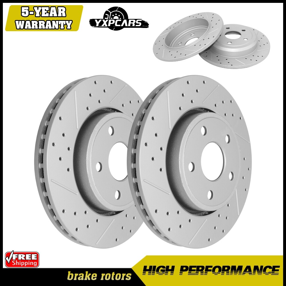 Front & Rear Disc Brake Rotor for 2011 – 2020 Dodge Durango Jeep Grand Cherokee