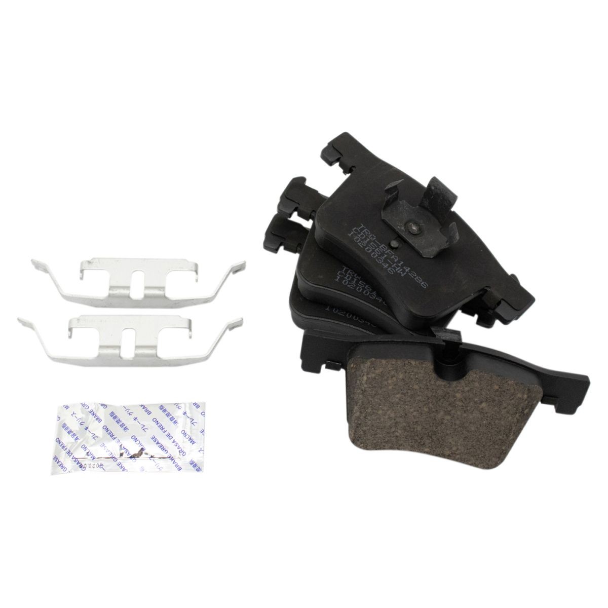 Front Ceramic Brake Pad & Replacement Performance Rotor Kit for BMW