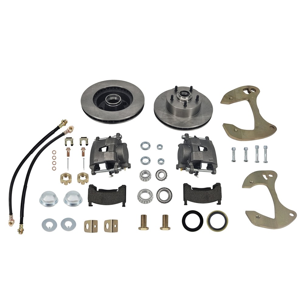 New For 1955-64 Chevy Full Size Air Car Deluxe Disc Brake Kit 5×4-3/4″ 91031911