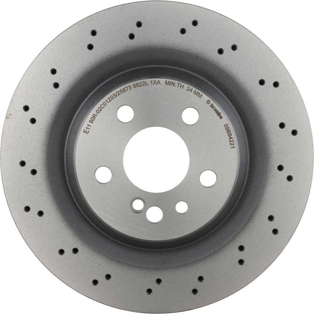Disc Brake Rotor fits 2003-2006 Mercedes-Benz CL55 AMG,S55 AMG BREMBO NORTH AME