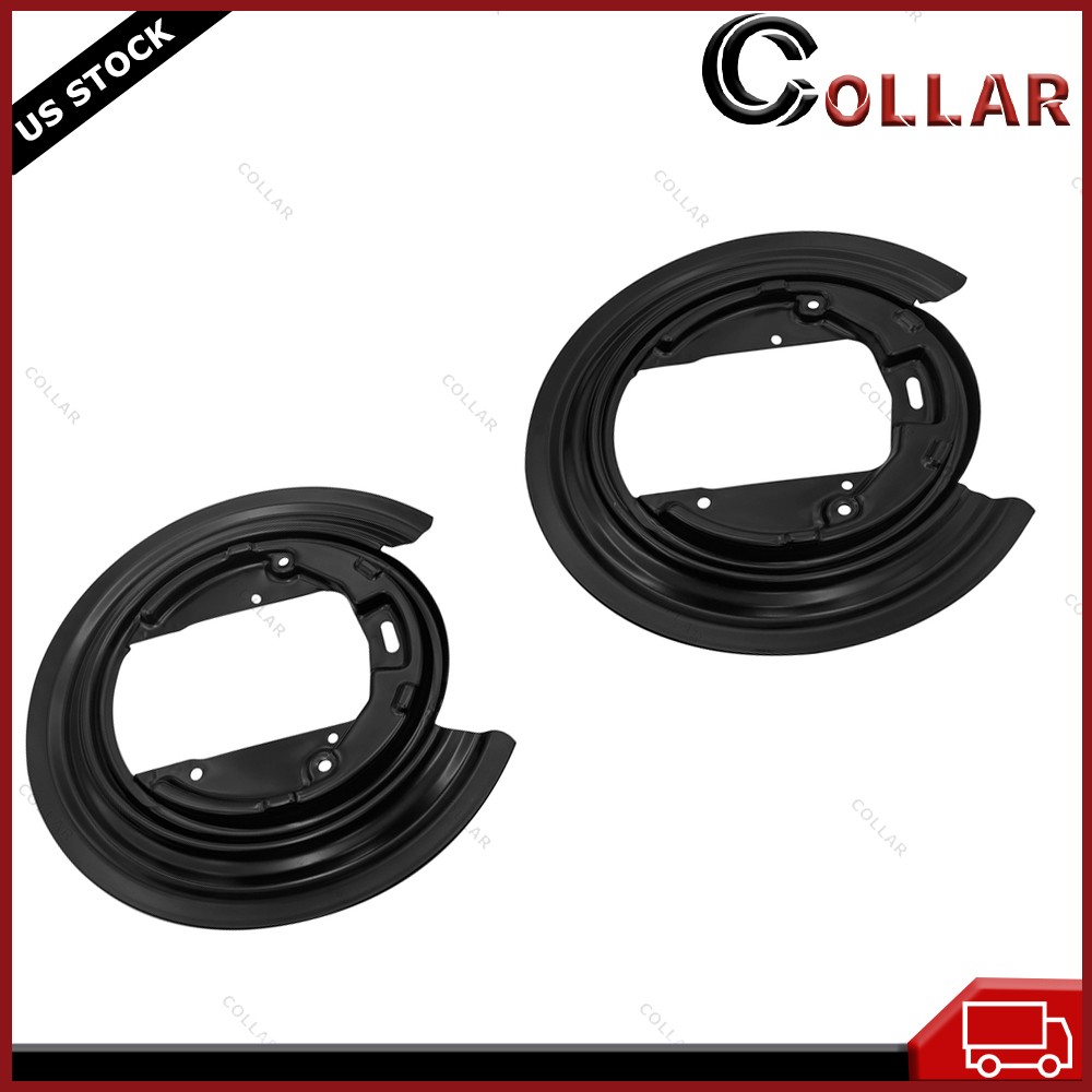 947-011 52125175AC Set of 2 Rear Brake Dust Shields for 15-18 Jeep JK Wrangler