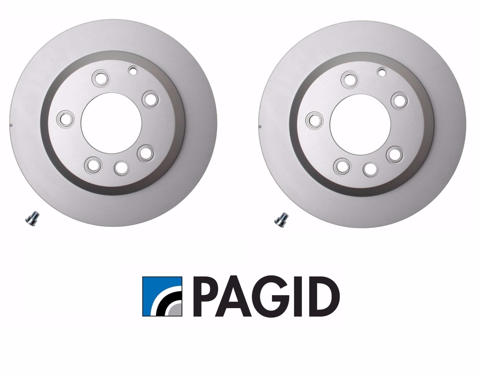 For Audi Porsche Cayenne VW Pair Set of 2 Rear Disc Brake Rotors 330mm Pagid