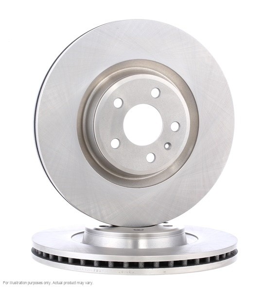 2x APEC Front Brake Discs For AUDI A4 B8 Avant (8K5) 3.0 180kW/245HP/2967cc